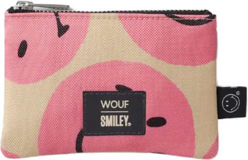 Small Pouch Smiley Pink