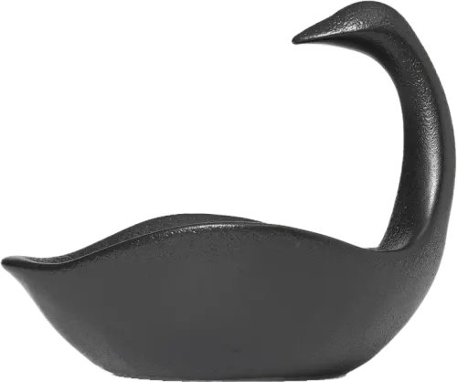 Swan Centerpiece - Black