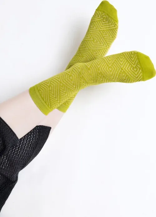 Sylvia Socks - Moss