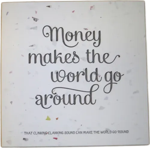 Stórt Gjafakort - Money makes the world go round
