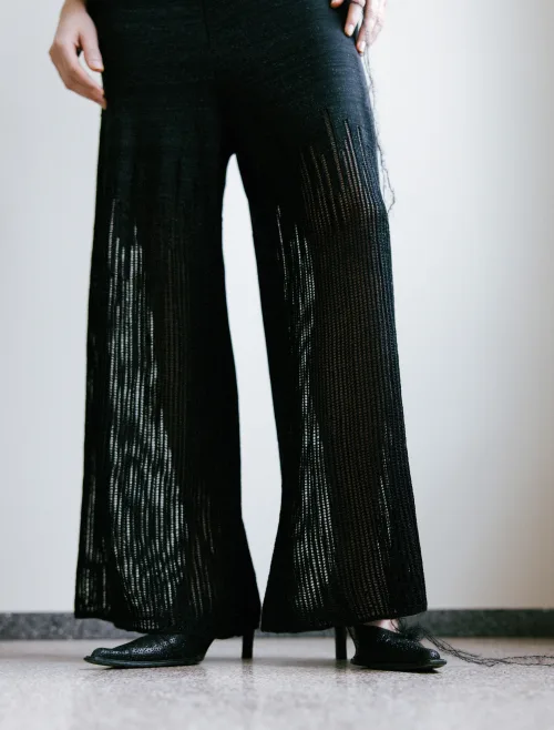 KAROLINA PANTS / BLACK SPARKLE