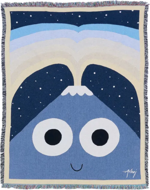 Throw blanket - volcano