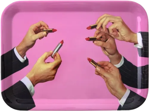 Tray - Lipstick pink