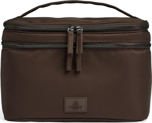 TreasureMBG Toiletry Bag Rec Dark Brown