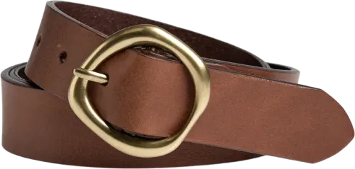 TrinityMBG Belt Cognac/Gold 