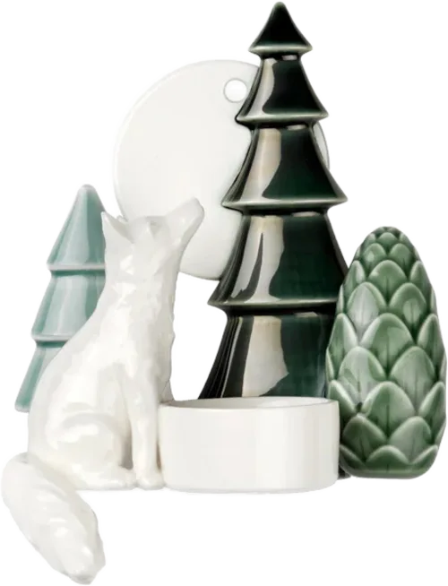 Winter stories  Fox Wall Votive 