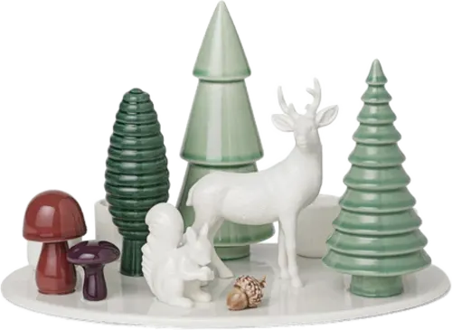Winter stories Woodland Advent Candlestick 