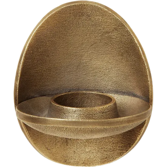 Agape Wall Tealight Holder - Brass