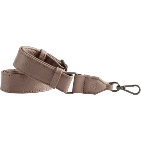 AileenMBG Leather Strap,Grain Latte OZ