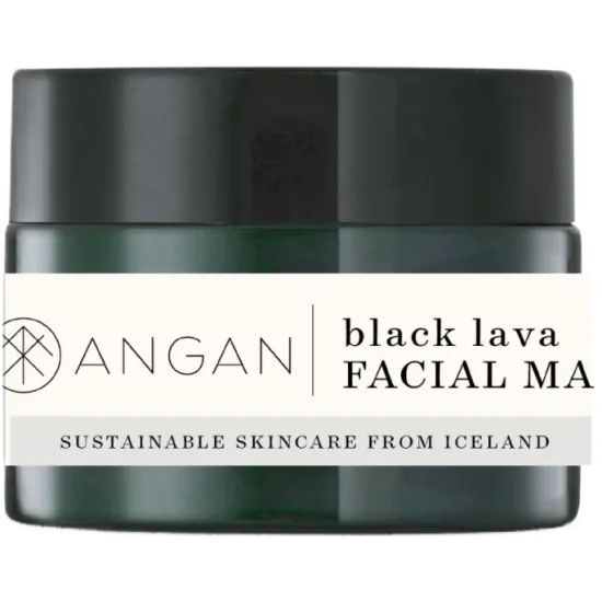 Angan andlitsmaski - Black Lava