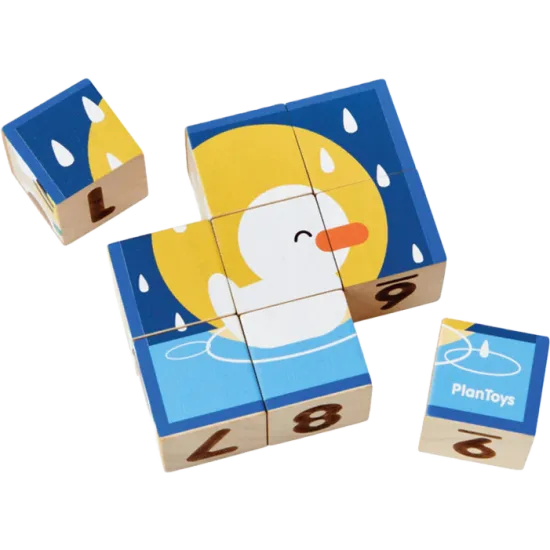 Animal Puzzle Cubes