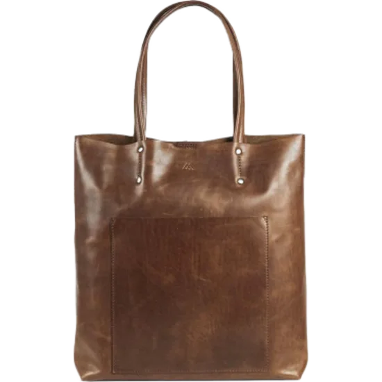 AntonellaMBG Shopper- Chestnut