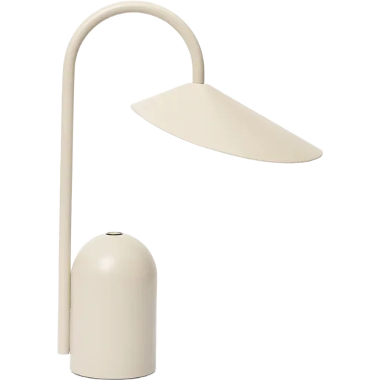 Arum portable lamp - cashmere