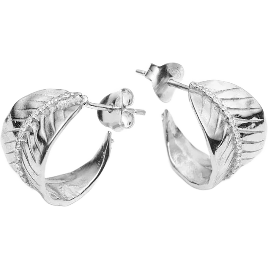 Ashok Earrings - Silver