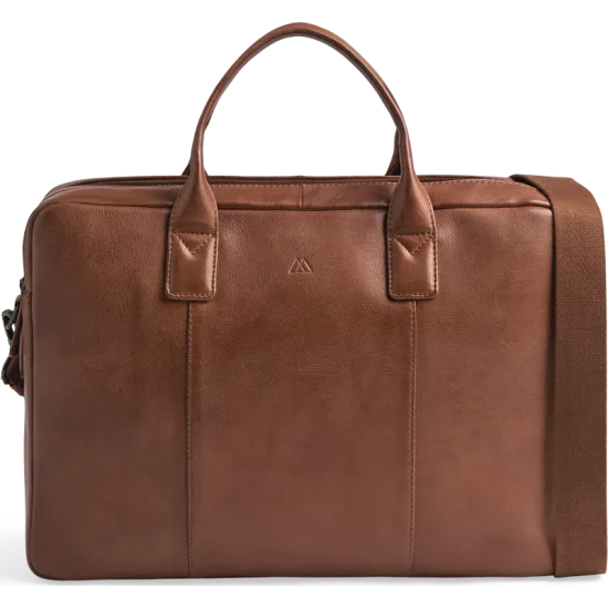 AshtonMBG Laptop Bag - Cognac