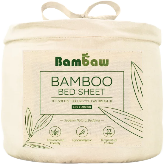 Bambus Lak - Ivory 160x200x35