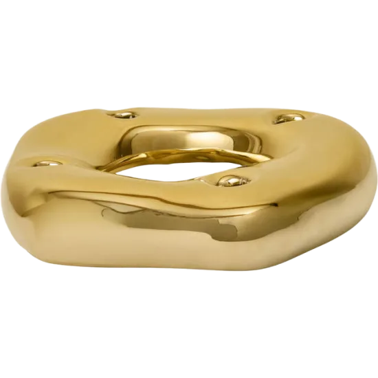 Bellure Ring Candle Holder - Brass