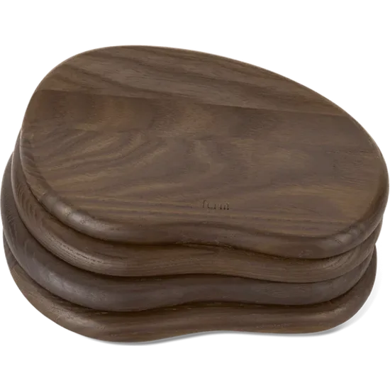 Cairn Butter Boards-Set of 4-Dark Brown
