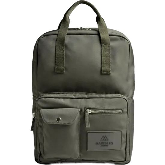 DarlaMBG Backpack - Dark olive w/ gold