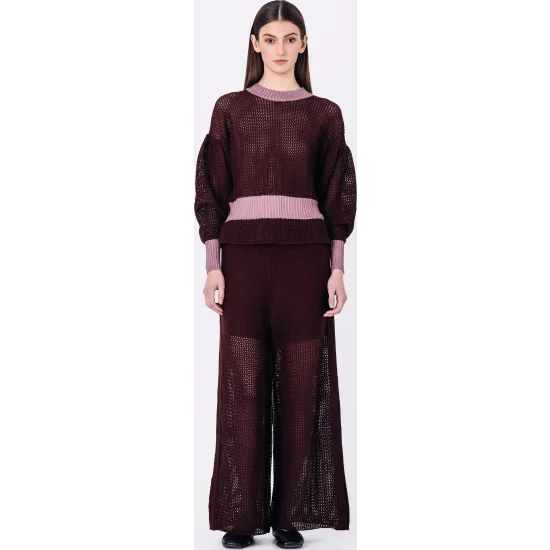 Daria Top - Burgundy 
