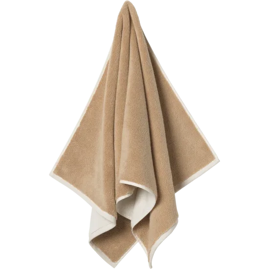 Ekko Bath Towel - Cashmere/Off White 