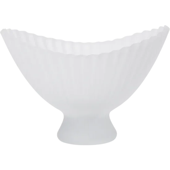 Fountain Glass Bowl - 28 - Frosted