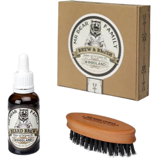 Gjafakassi Brew&Brush Woodland