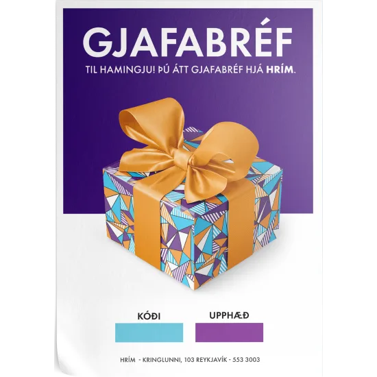 Gjafakort