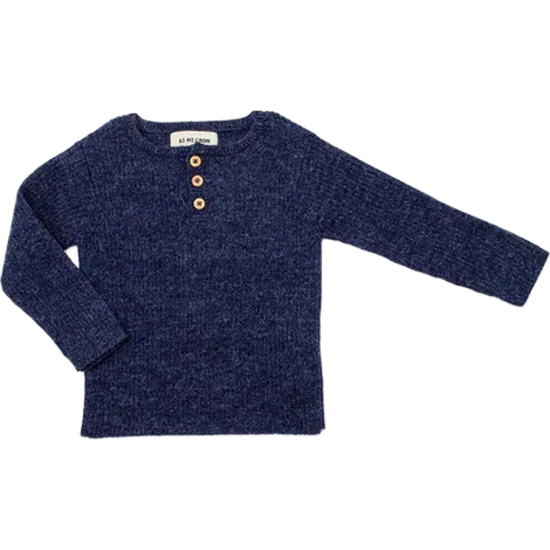 Grandpa sweater - Navy