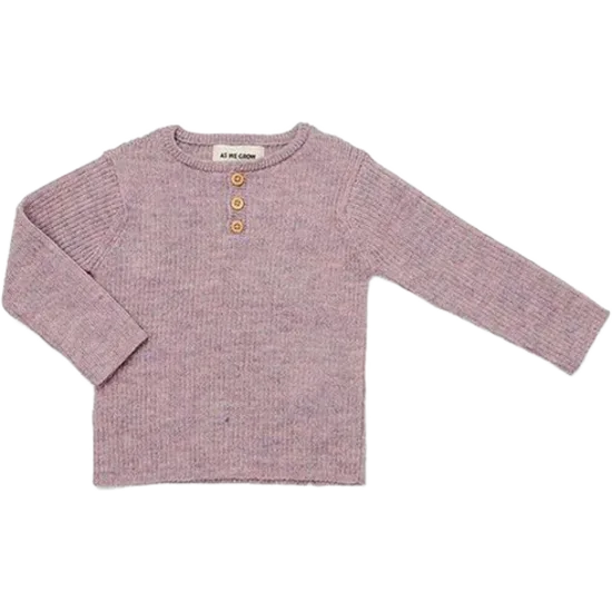 Grandpa Sweater - Vintage Rose