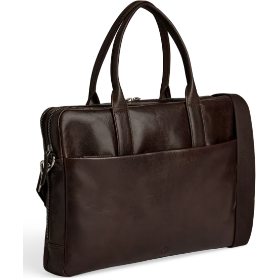 GrantMBG Laptop Bag Espresso Brown