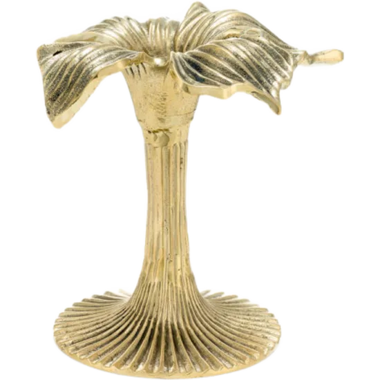 Hailey Hibiscus Candle Holder Long