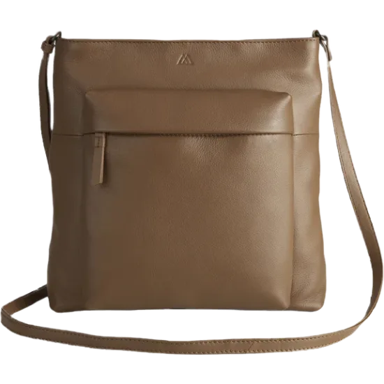 JaelynMBG Crossbody Bag- Tan