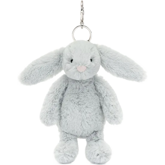 Jellycat Bashful silver bunny bag charm