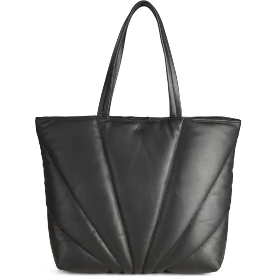 JennaMBG Shopper, Sea Shell Puf-Black