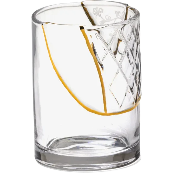 Kintsugi glass 7,6 cm