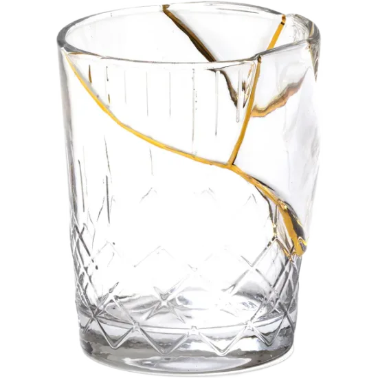 Kintsugi glass 8,2 cm