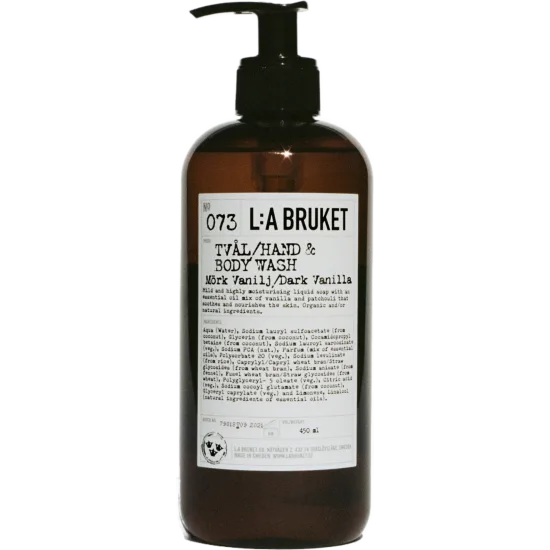 L:A Bruket Soap Dark Vanilla (450ml)