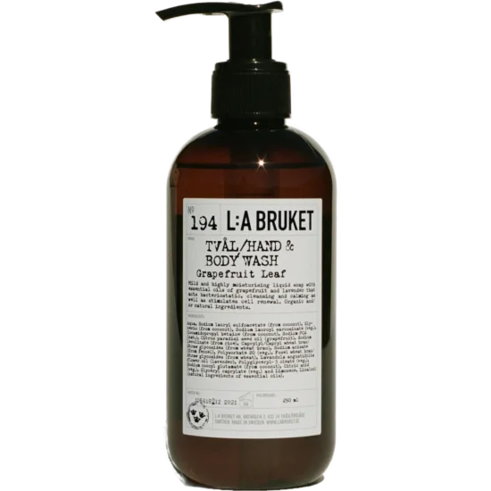 L:A Bruket Soap Grapefruit Leaf (250ml)