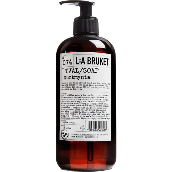 L:A Bruket Soap cucumber (250ml)