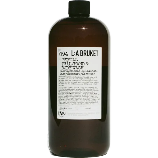 L:A Bruket Soap Salvia/ Rósmarin/ Lavender - refill (1000ml)