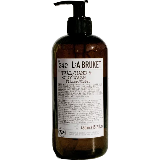 L:A Bruket soap elderflower, 450 ml