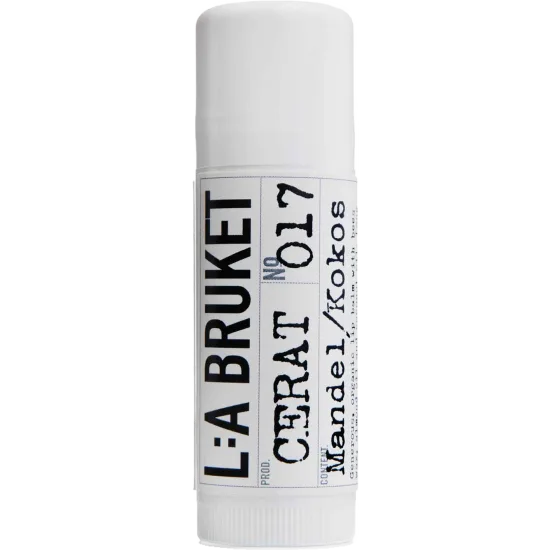 L:A Bruket lip balm no.017 Almond / Coconut
