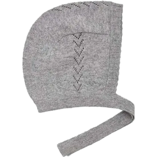 Lace Front Bonnet - Grey