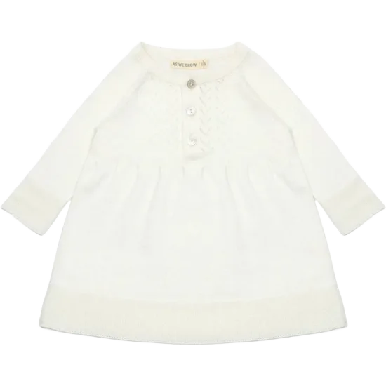 Lace Front dress Cream