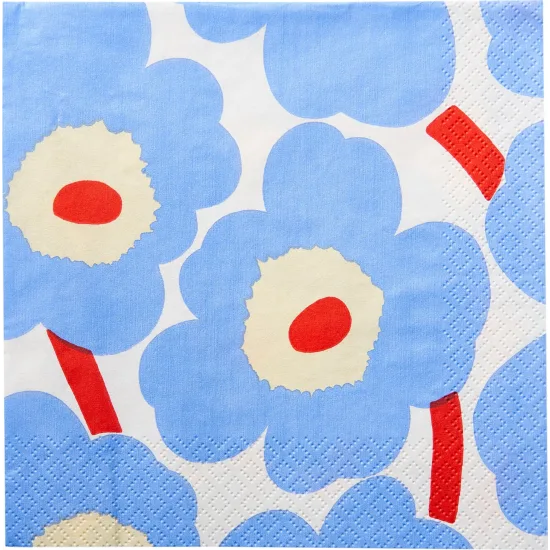 Marimekko Unikko blue Orange