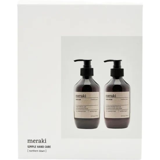 Meraki Northern Dawn Gjafabox - Handsápa&Handkrem