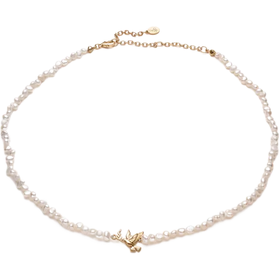 Peace 🕊️ Pearl Necklace