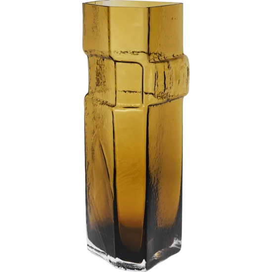 Muro Vase - Recycled Amber