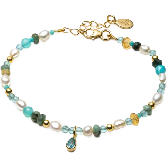 Water Drop Pure Pearl Bracelet